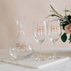 Personalized Lenox Tuscany Classic Decanter & Stemmed Wine Glasses Barware Package, 3 Pc Set