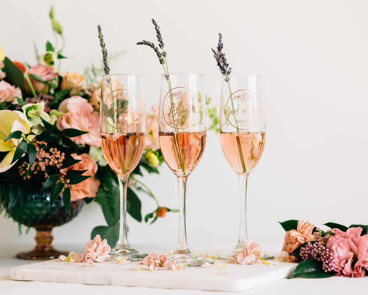10 Modern Champagne Flutes - Brooklyn Bride - Modern Wedding Blog