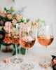 Set of 3 - Custom Bridal Party Wine Glass
