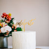 5.5" Celebrate Cake Topper - Dreamer, Acrylic or Wood