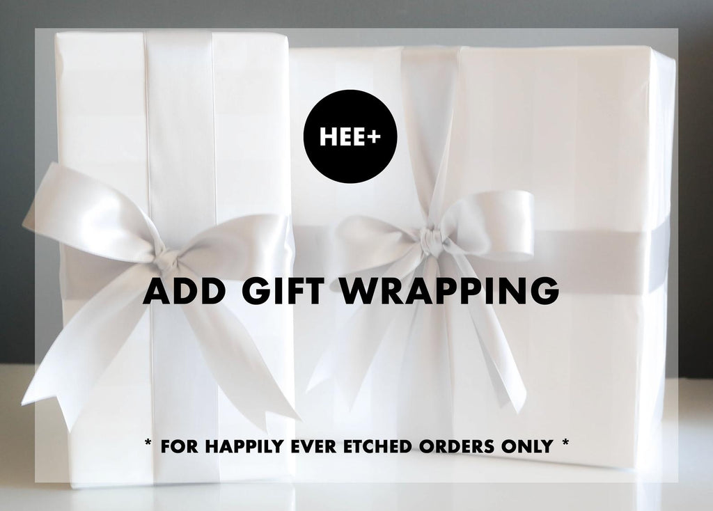 Gift Wrap Charge - Must purchase if you would like the item gift wrapped; 1 per item/set.