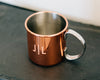 Custom Engraved Copper Moscow Mule Mug, Groomsmen Gift - Burro Classic