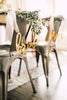 Trendy Bride & Groom Chair Signs, Acrylic