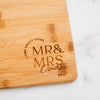 Personalized Bamboo Cutting Board, Custom Engraved Cheese Board, Haven Design