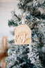 Ray of Light Custom Christmas Ornament, Acrylic or Wood