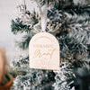 You're My Light Custom Engraved Christmas Ornament, Acrylic or Wood