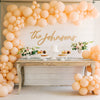 Wedding Package - 42" Custom Last Name Wedding Backdrop Sign & Welcome Sign