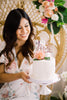 5" You + Me Wedding Cake Topper, Acrylic Or Wood