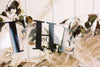Curved Meet the Newlyweds Sign, Wood or Acrylic - Dreamer Collection