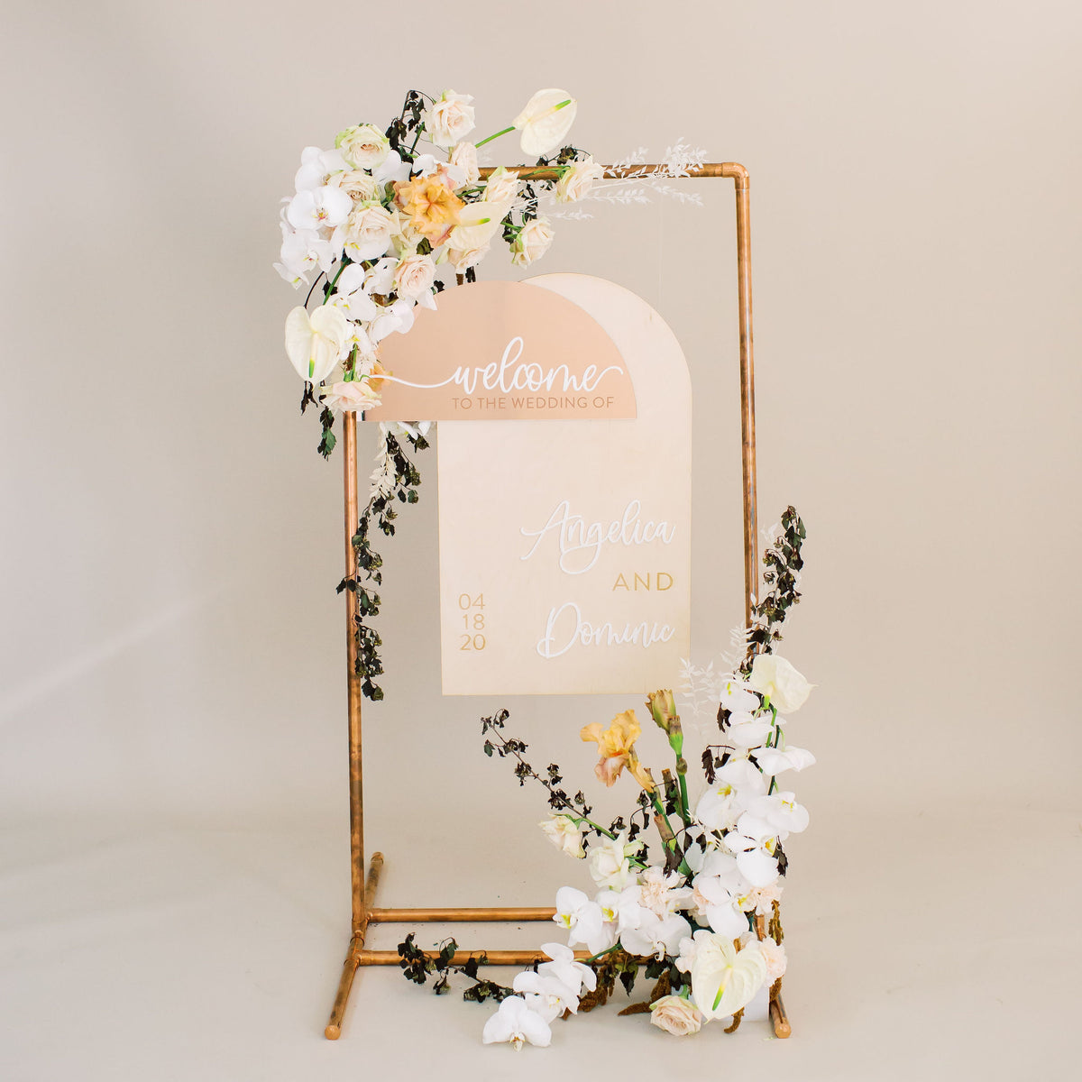 Welcome To Wedding Sign