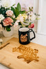 Gift Set: Mom Knows Best Engraved Cutting Board & Coffee Mug