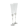 Vera Wang With Love Silver Toasting Flute, Pair