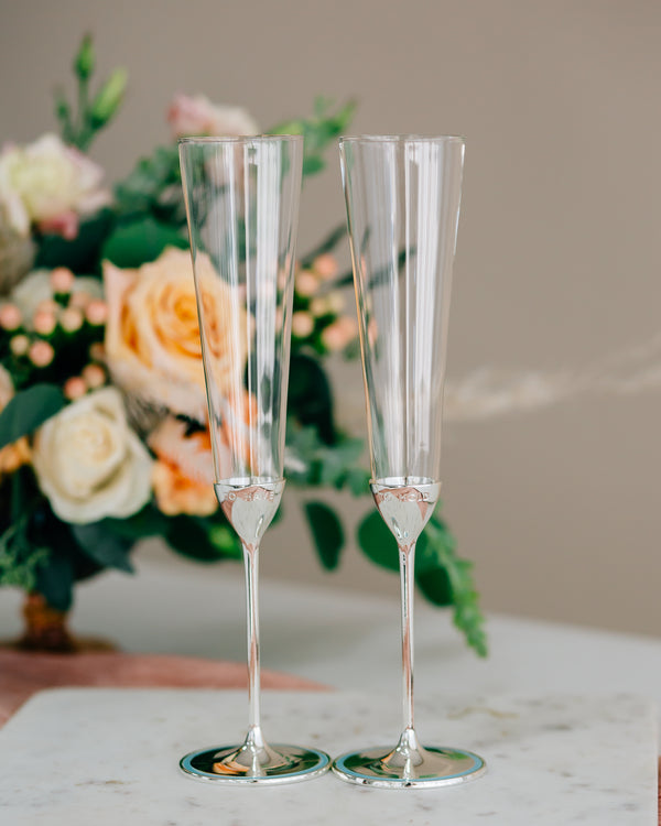 Kate Spade Take The Cake Champagne Flute Pair