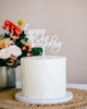 5.25" Happy Birthday Cake Topper - Darling, Acrylic or Wood