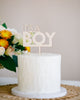 5" Its a Boy Baby Shower Cake Topper, Acrylic or Wood